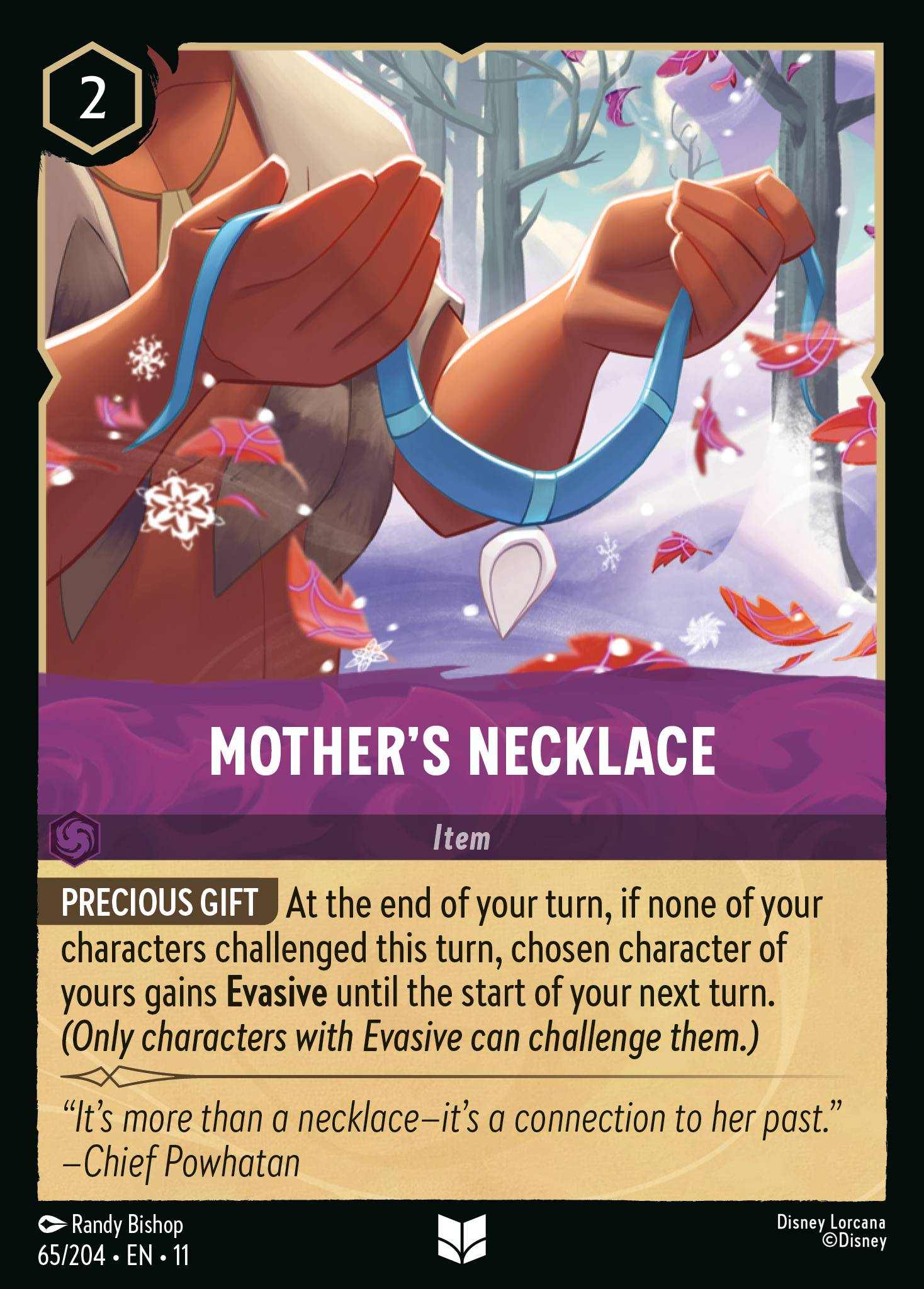 Mother's Necklace (065/204 - Winterspell) Uncommon