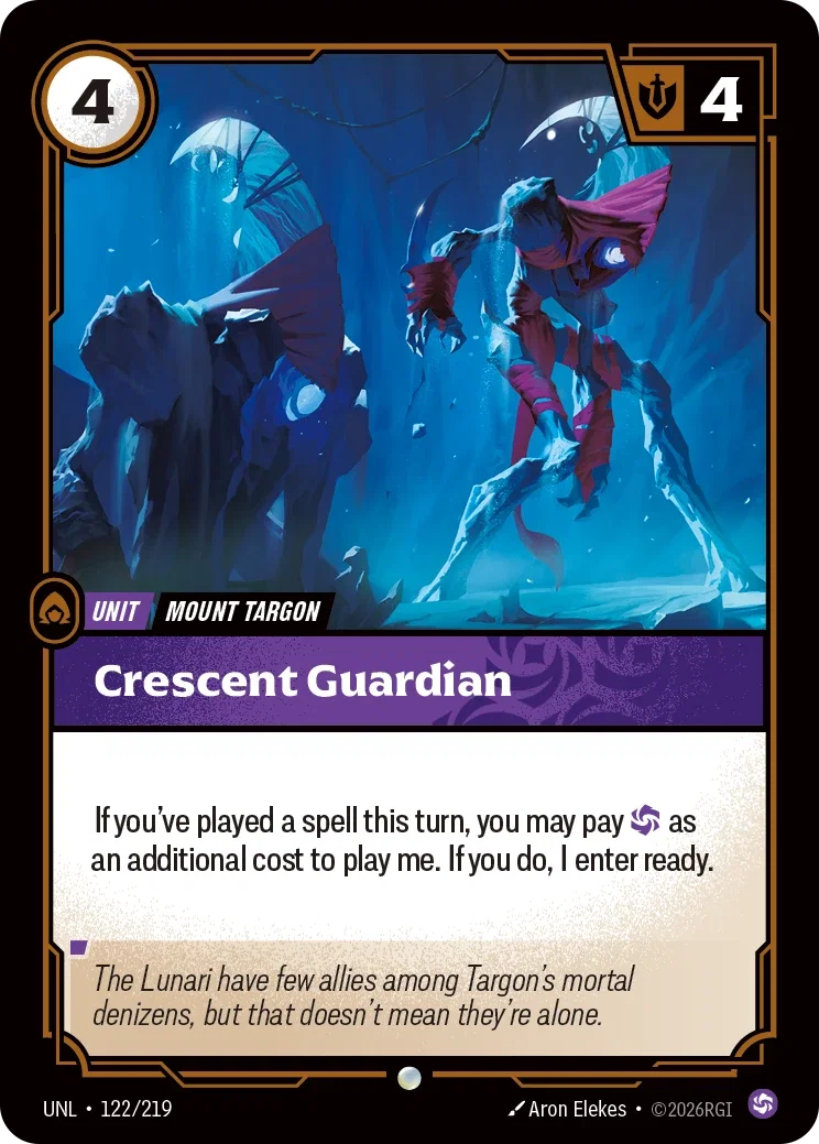 Crescent Guardian - 122/219 (UNL) Common