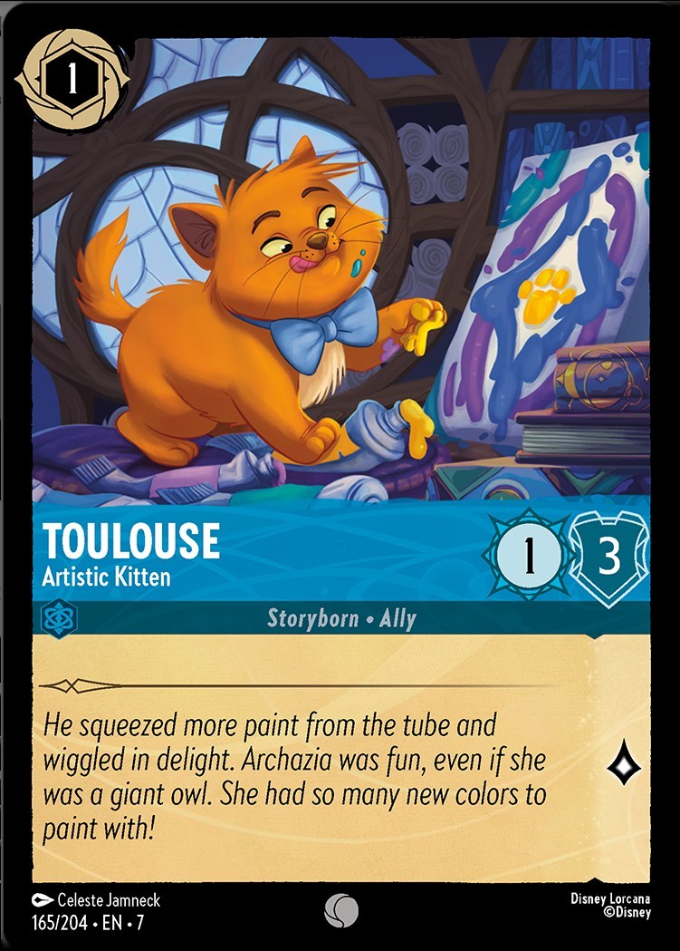 Toulouse - Artistic Kitten (Archazia's Island - 165/204) Common