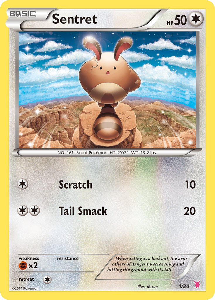 Sentret - 04/30 (TK7B) Common - Near Mint