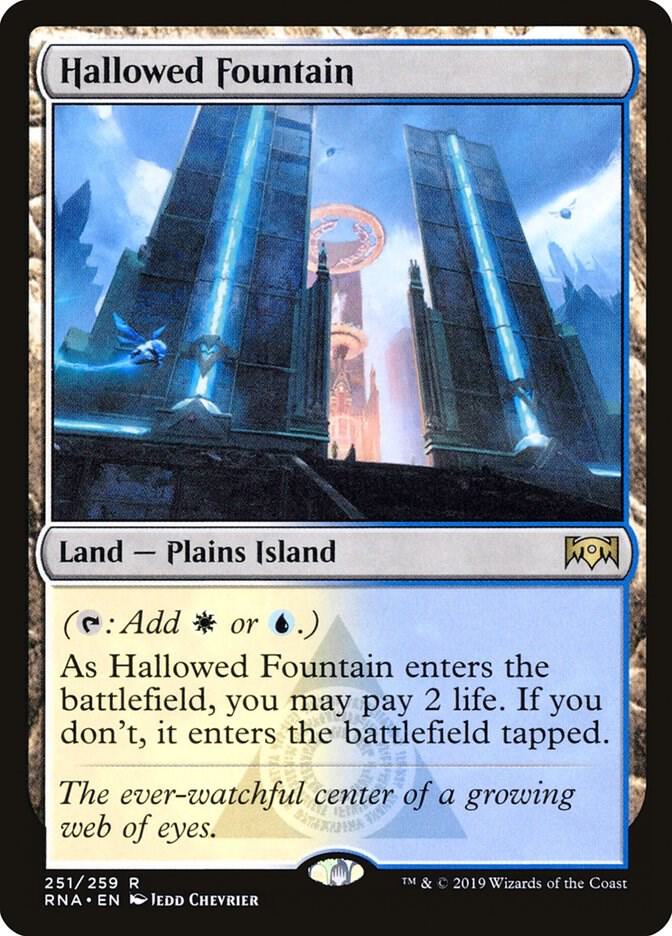 Hallowed Fountain (RNA-R) Light Play