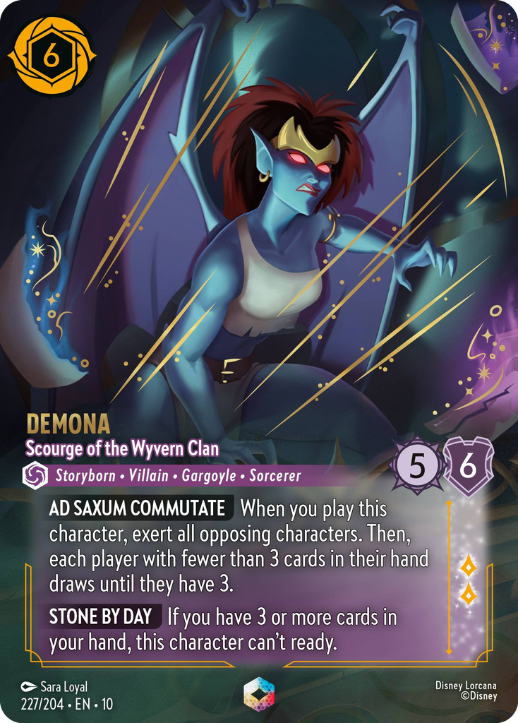 Demona - Scourge of the Wyvern Clan (227/204 - Whispers in the Well) Enchanted