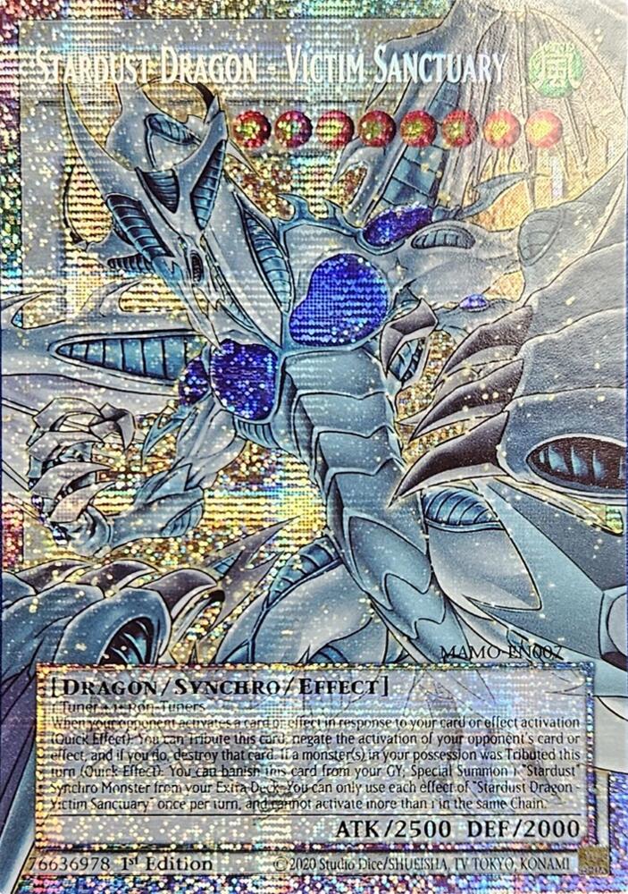 Stardust Dragon - Victim Sanctuary (Extended Art) (MAMO-EN007)