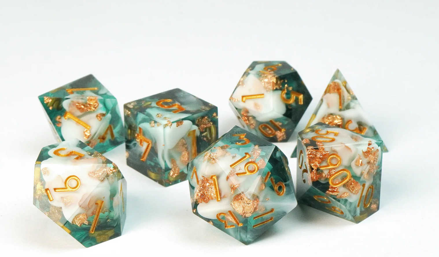 D&D 5E OGL: Obojima VHS Dice Set - Obojima Tales From The Tall Grass