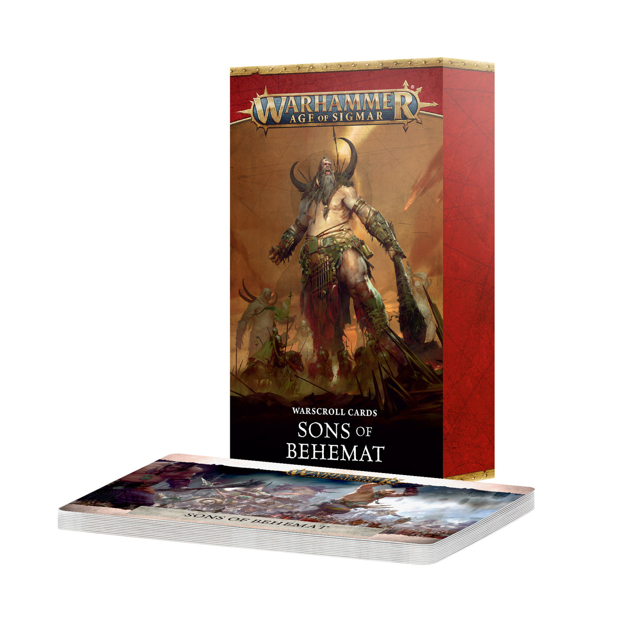 Age of Sigmar: Warscroll Cards - Sons of Behemat (4th)