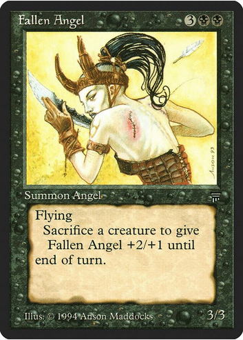 Fallen Angel (LEG-U) Heavy Play