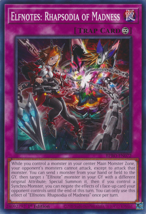Elfnotes: Rhapsodia of Madness (BPRO-EN072)