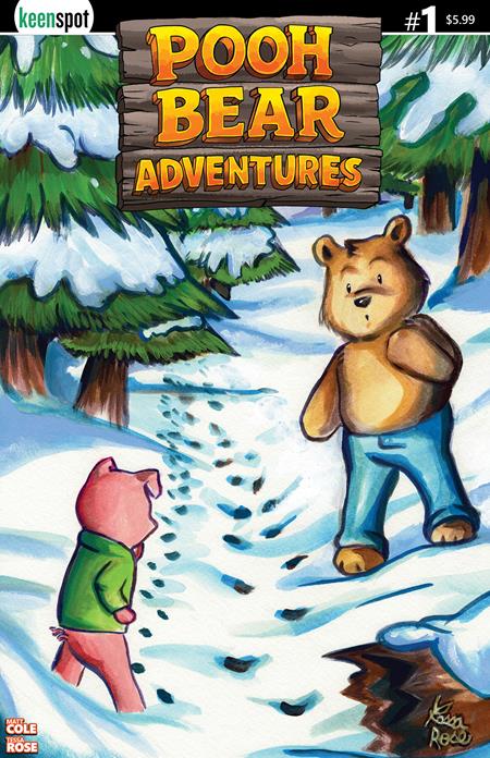 POOH BEAR ADVENTURES #1 CVR A TESSA ROSE (BAGGED WITH TRADING CARD)