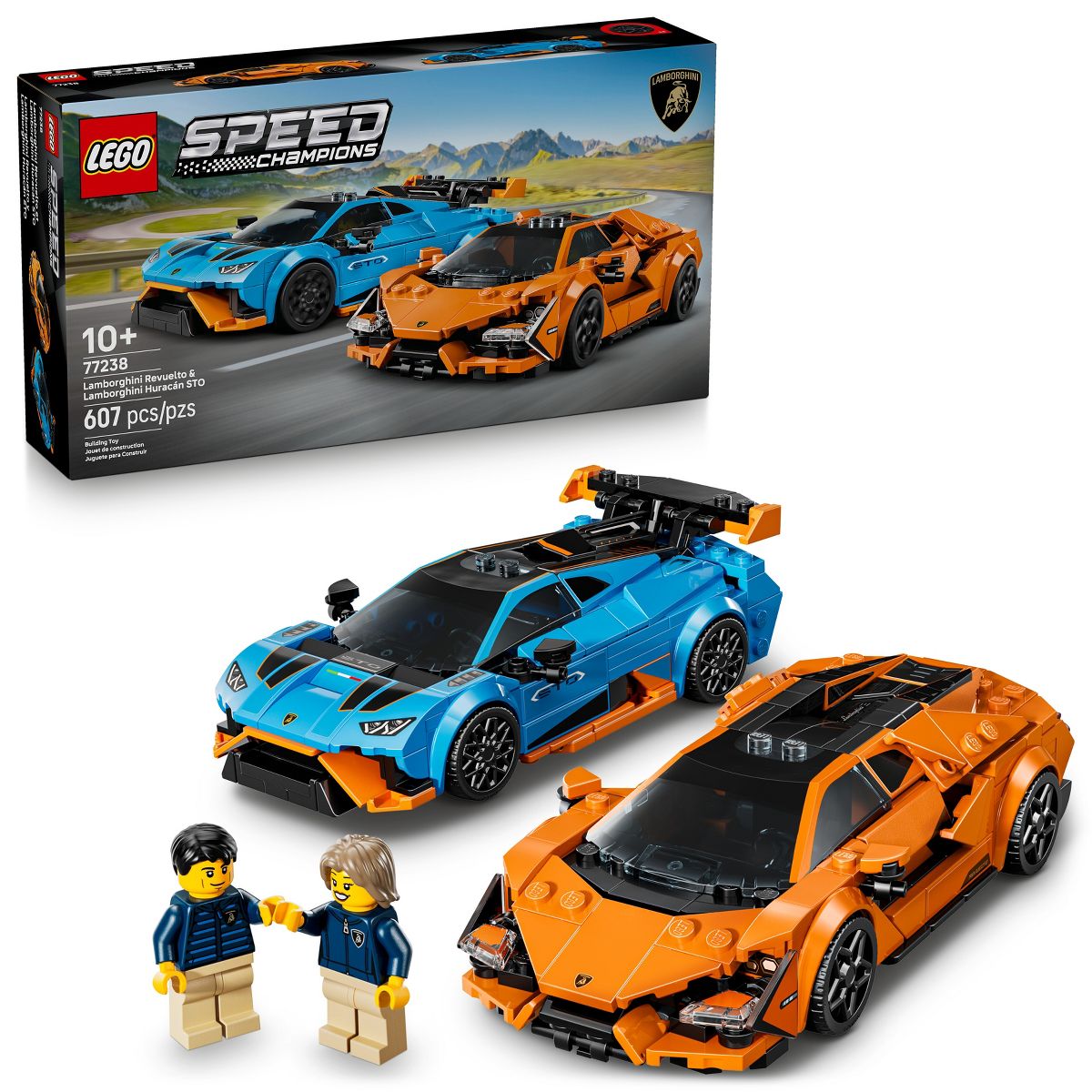 Lego: Speed Champions - Lamborghini Revuelto & Lamborghini Huracán (77238)