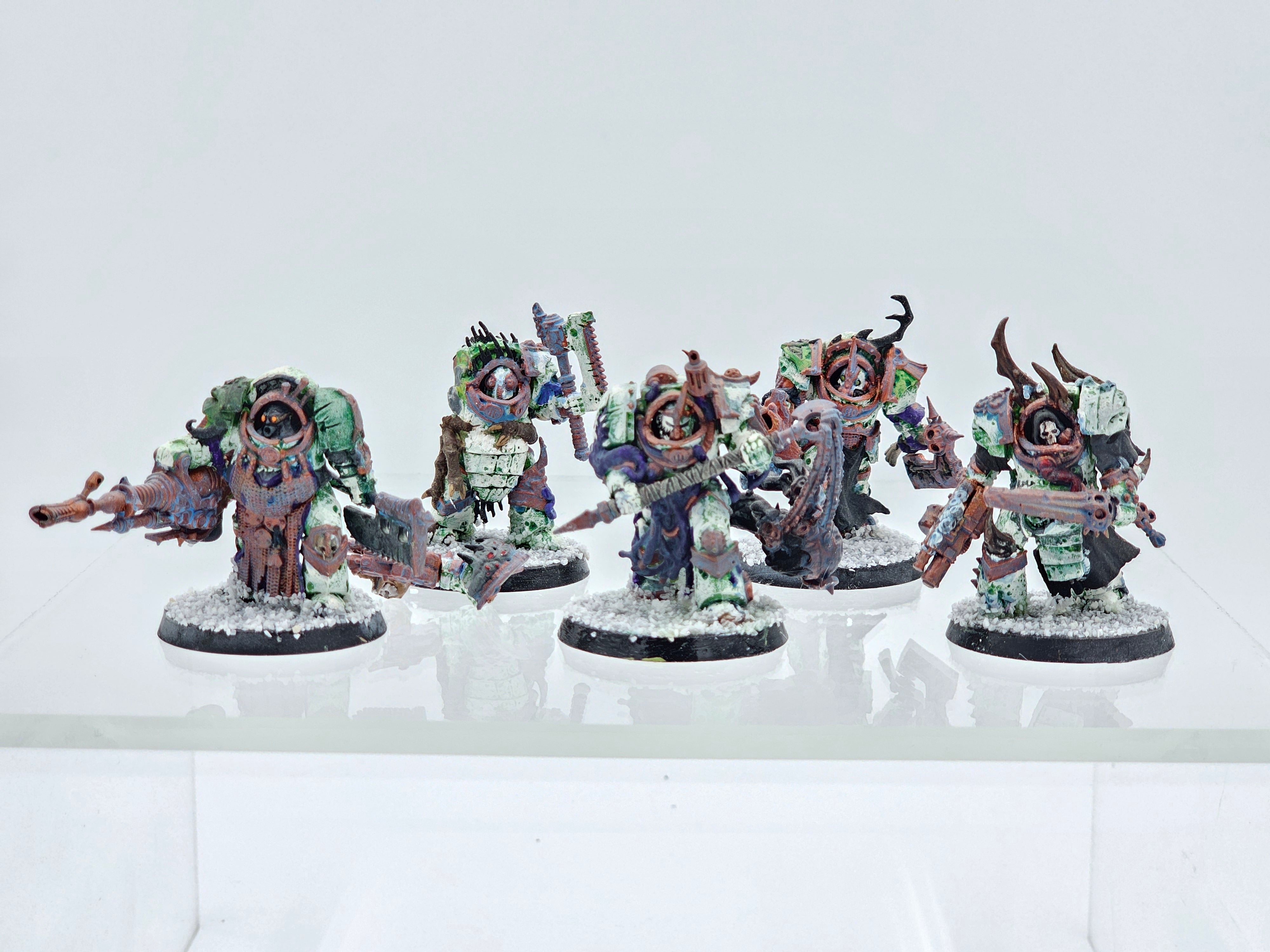 40K: Heretic Astartes: Death Guard - Blightlord Terminators (USED)