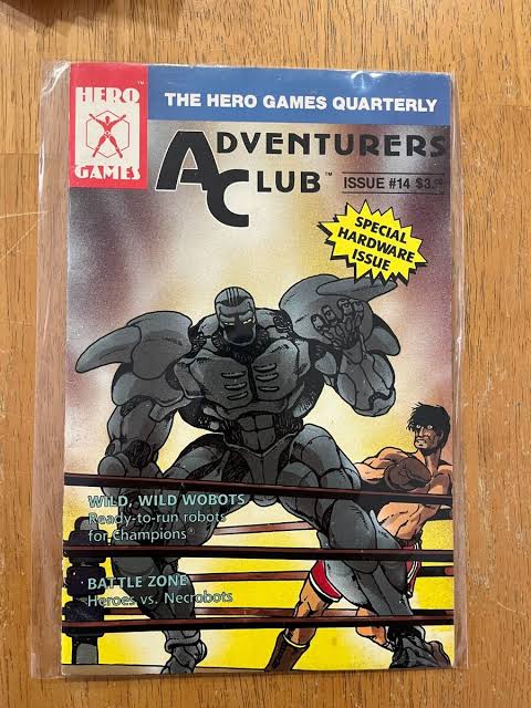 Hero System: Adventurers Club Quarterly Vol 1 Issues #14-16 (USED) Bundle