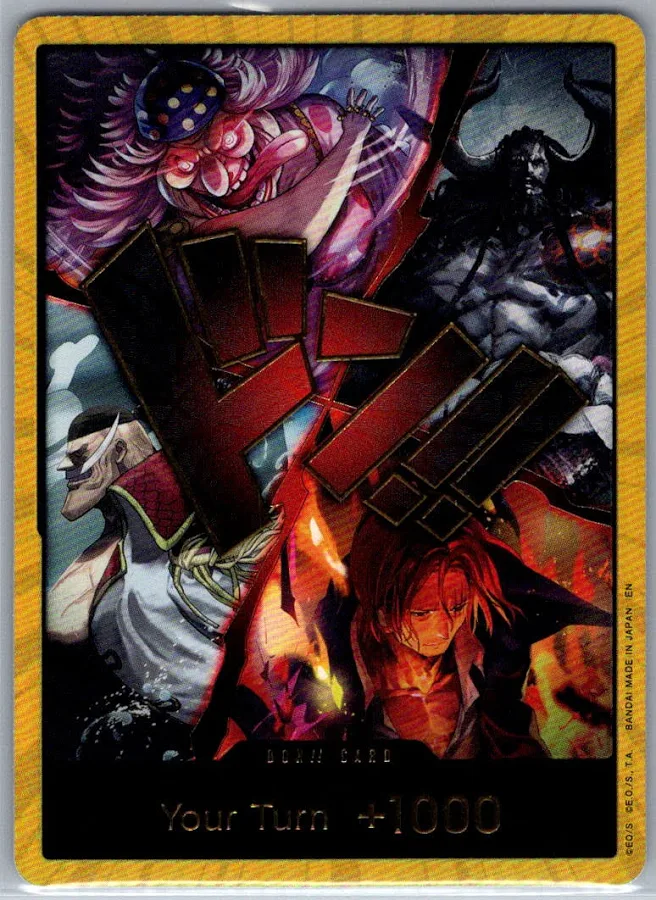 DON!! Card (Alternate Art) (The Four Emperors) Gold (OP17)