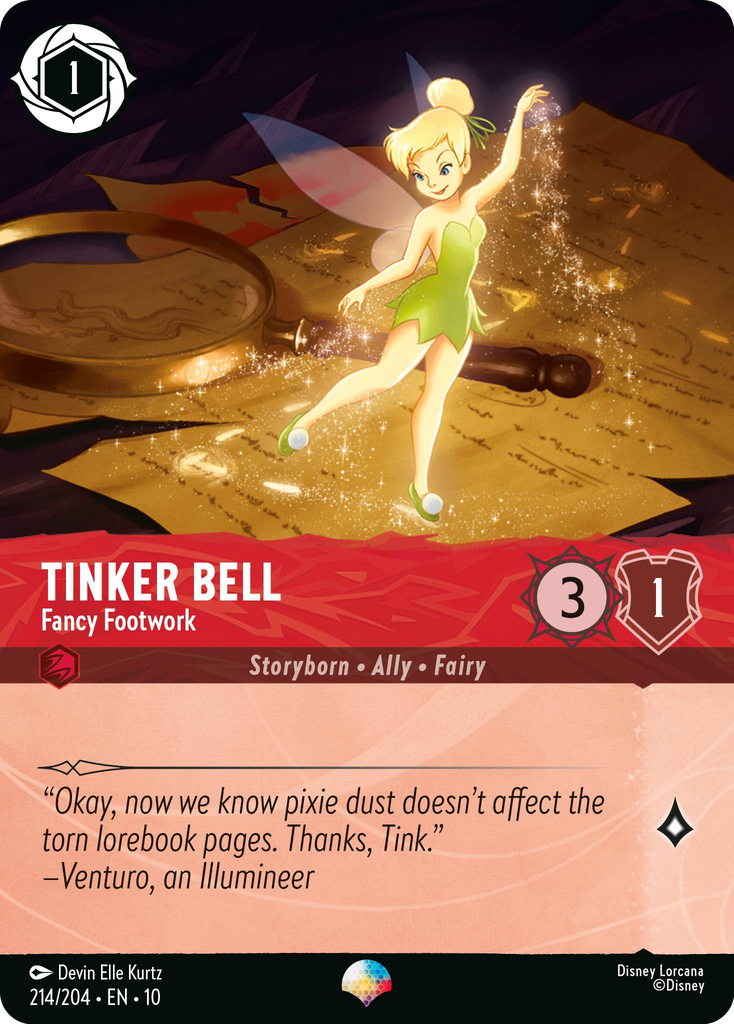 Tinker Bell - Fancy Footwork (214/204 - Whispers in the Well) Epic