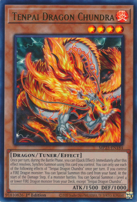 Tenpai Dragon Chundra (MP25-EN184)
