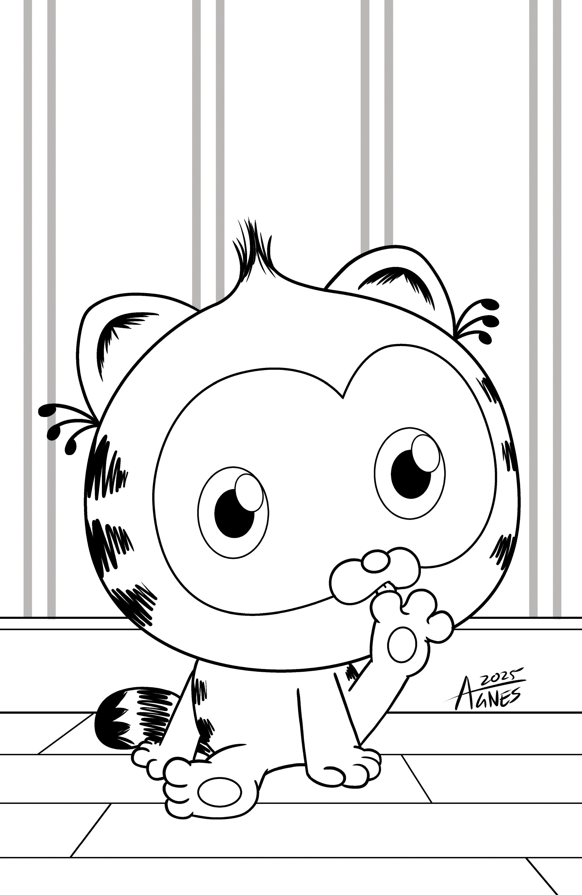 Baby Garfield #1 E 1:10 INCV (Full Art, Garbowska)