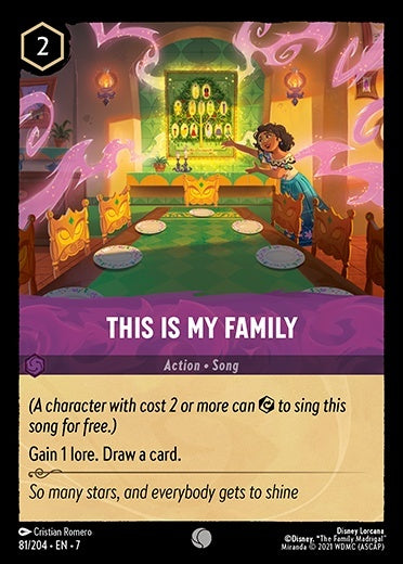 This Is My Family (Archazia's Island - 081/204) Common