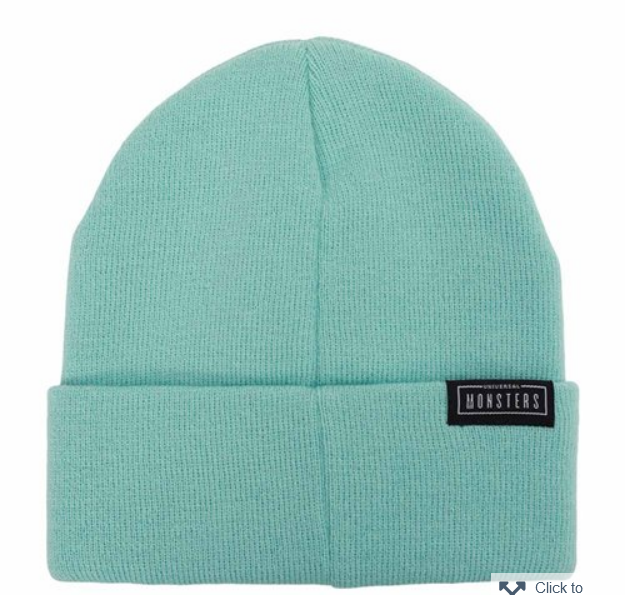 Universal Monsters Chibi Sublimated Patch Beanie