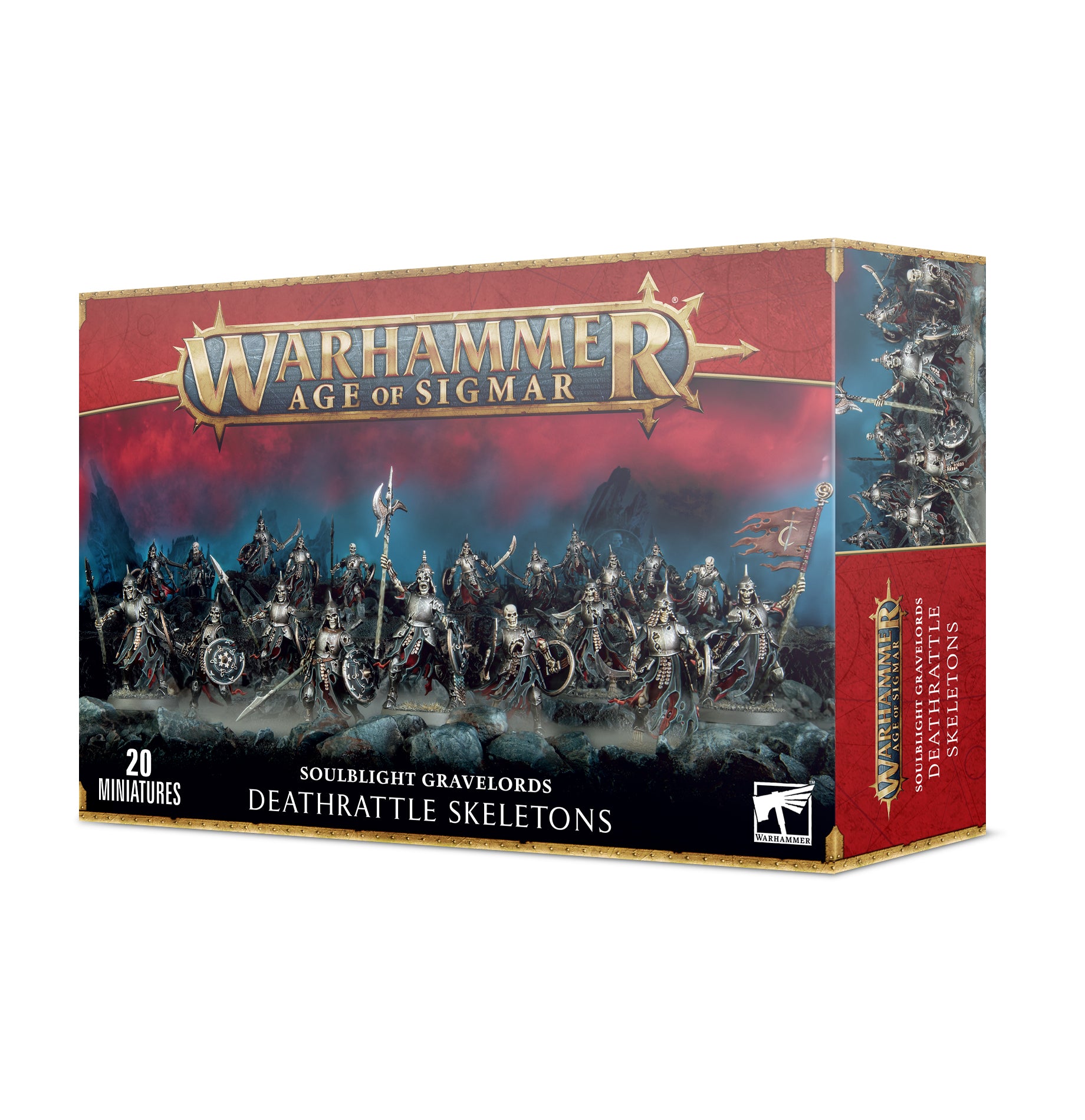 Age of Sigmar: Soulblight Gravelords - Deathrattle Skeletons (OOP; See notes)