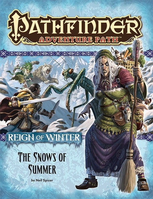 Pathfinder RPG Adventure Path: Reign of Winter (1 of 6) - The Snows of Summer (USED)