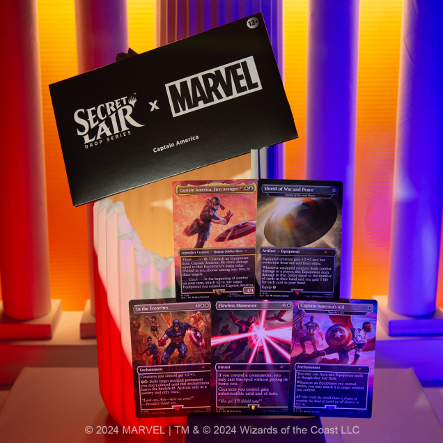 MTG: Secret Lair x Marvel: Captain America