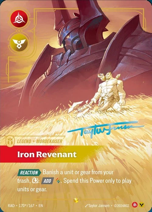 Mordekaiser, Iron Revenant (Signature) - 170*/167 (RAD) Showcase