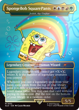 MTG: Secret Lair - Secret Lair x SpongeBob SquarePants: Legends of Bikini Bottom Foil Edition