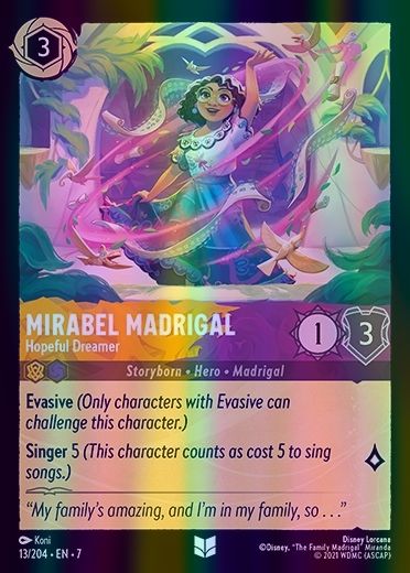 Mirabel Madrigal - Hopeful Dreamer (Archazia's Island - 013/204) Uncommon