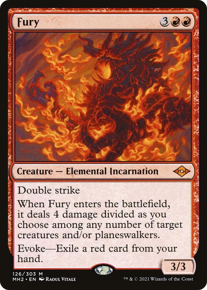 Fury (MH2-M) Light Play