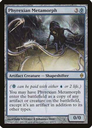 Phyrexian Metamorph (NPH-R-PRE) Moderate Play