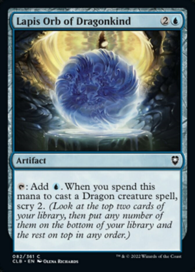 Lapis Orb of Dragonkind (CLB-C)