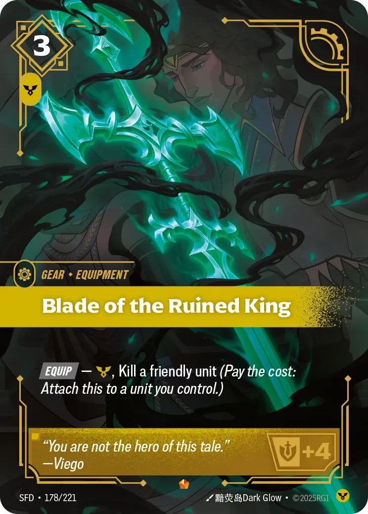 Blade of the Ruined King - 178/221 (SFD) Epic