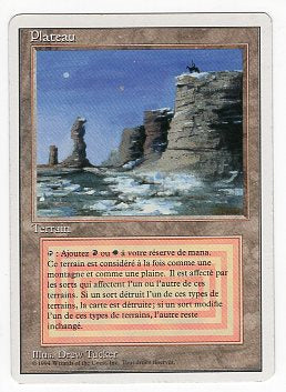 Plateau (3ED-R) French Light Play