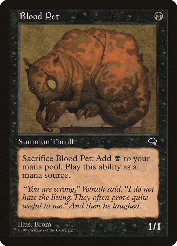 Blood Pet (TMP-C) Lightly Played