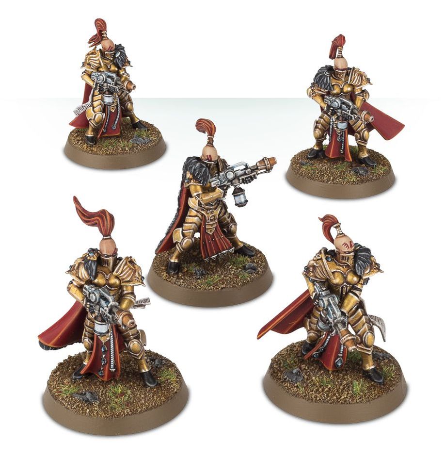 40K: Adeptus Custodes - Sisters of Silence (USED) Lot# 1