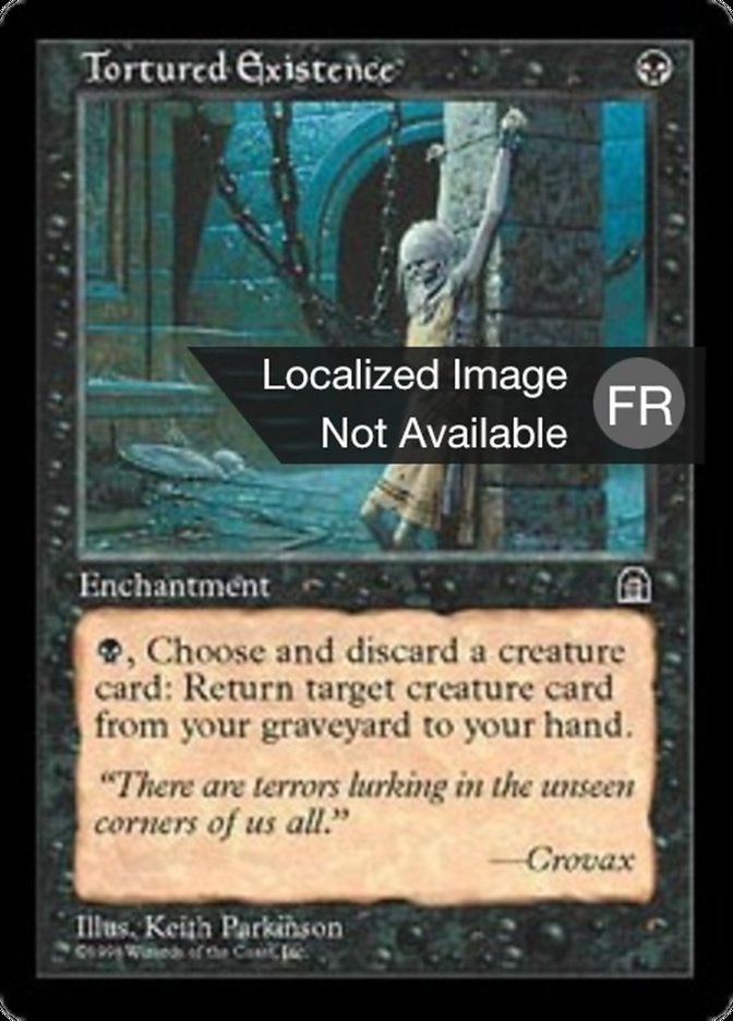 Tortured Existence (STH-C) French Light Play