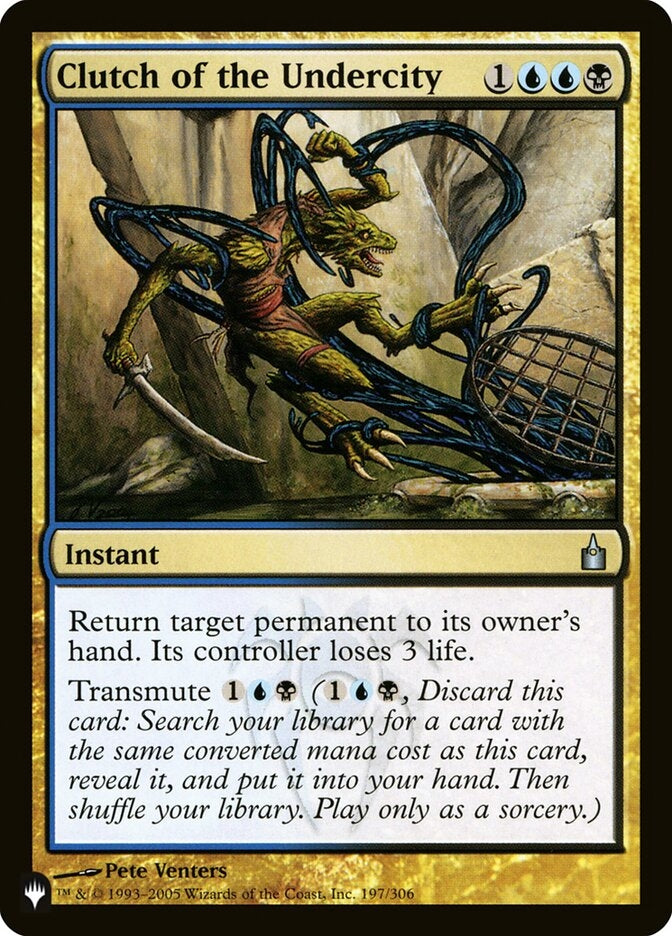 Clutch of the Undercity (RAV-U-LIST)