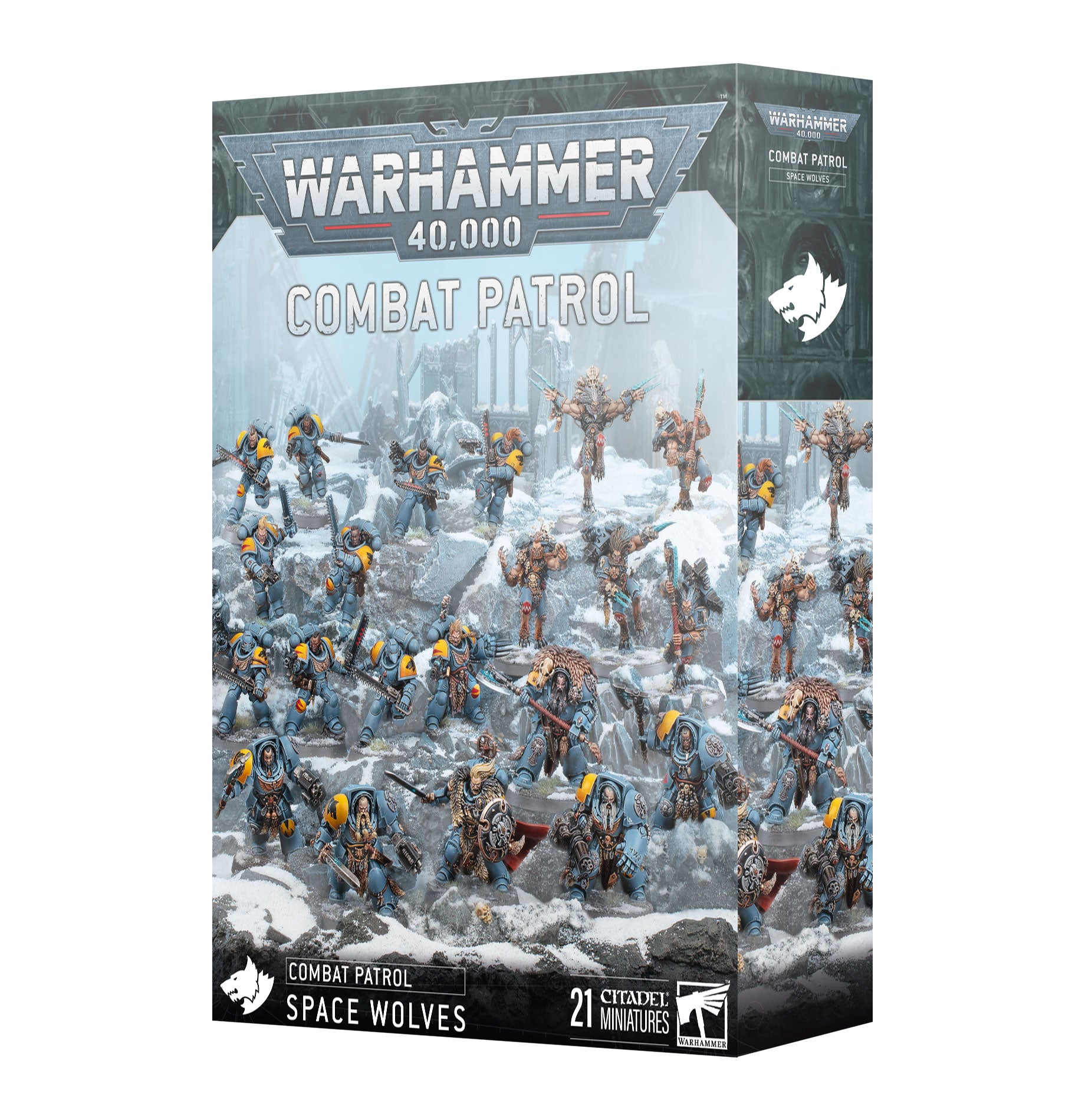 40K: Adeptus Astartes: Space Wolves - Combat Patrol (10th) (21 Miniatures)