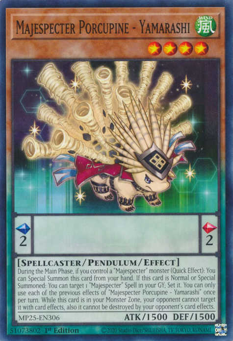 Majespecter Porcupine - Yamarashi (MP25-EN306)