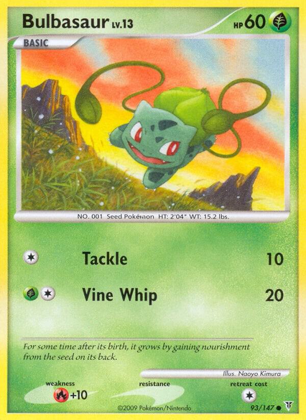 Bulbasaur - 93/147 (SV) Common - Near Mint