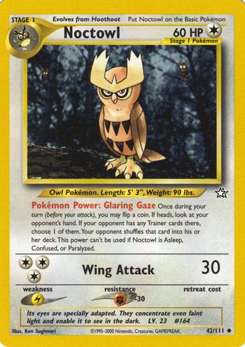 Noctowl - 042/111 (N1) Uncommon - Heavily Played Unlimited