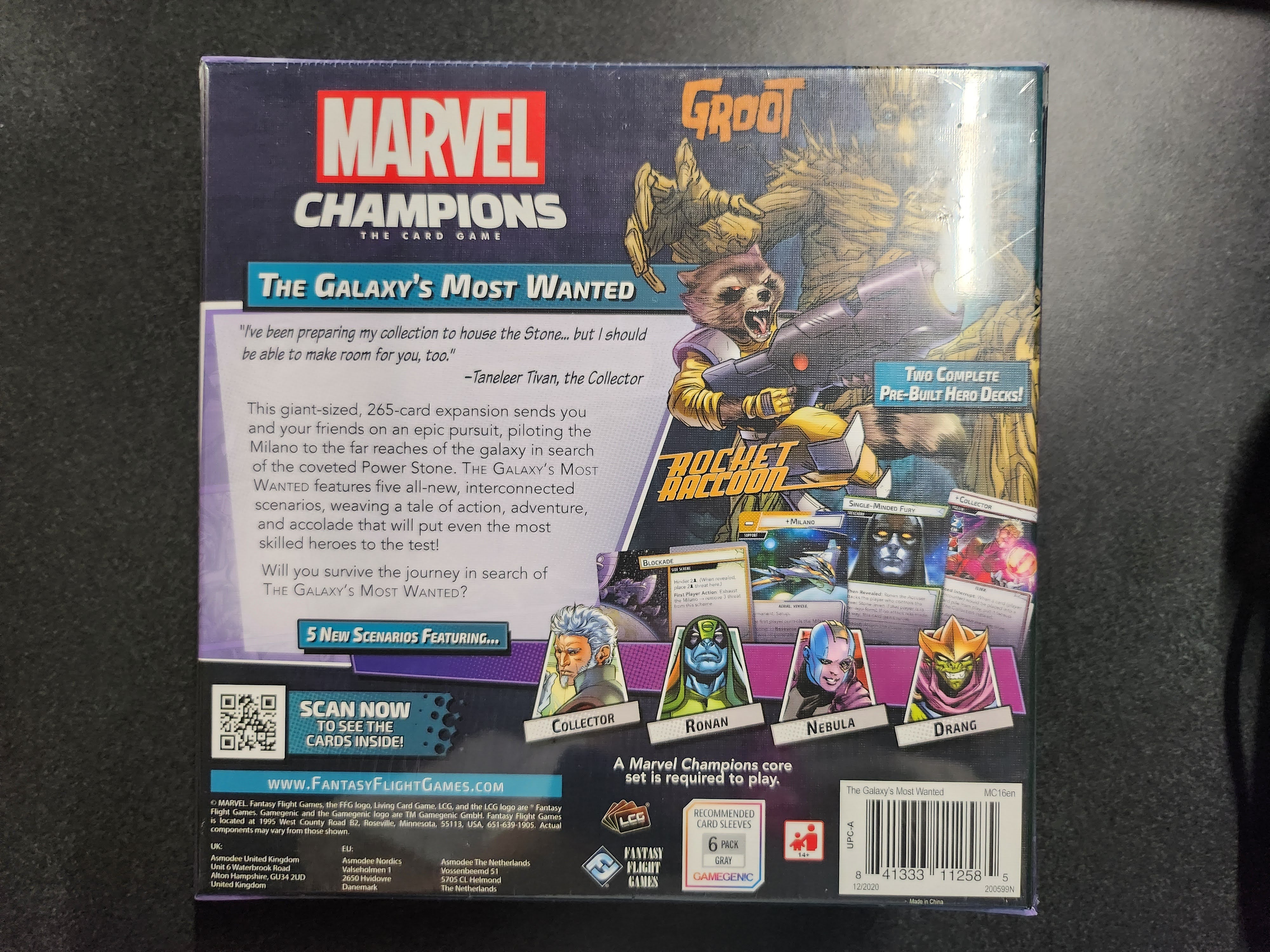 Marvel Champions LCG: (MC16) Campaign Expansion - The Galaxy's Most Wanted (Scratch & Dent)