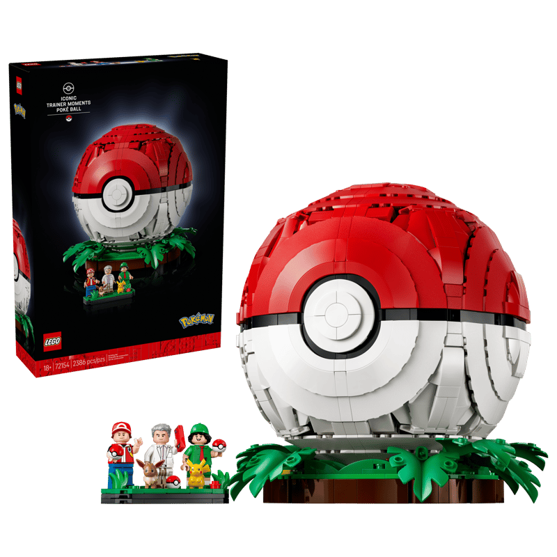 Lego: Pokemon - Iconic Trainer Moments: Poké Ball (72154)