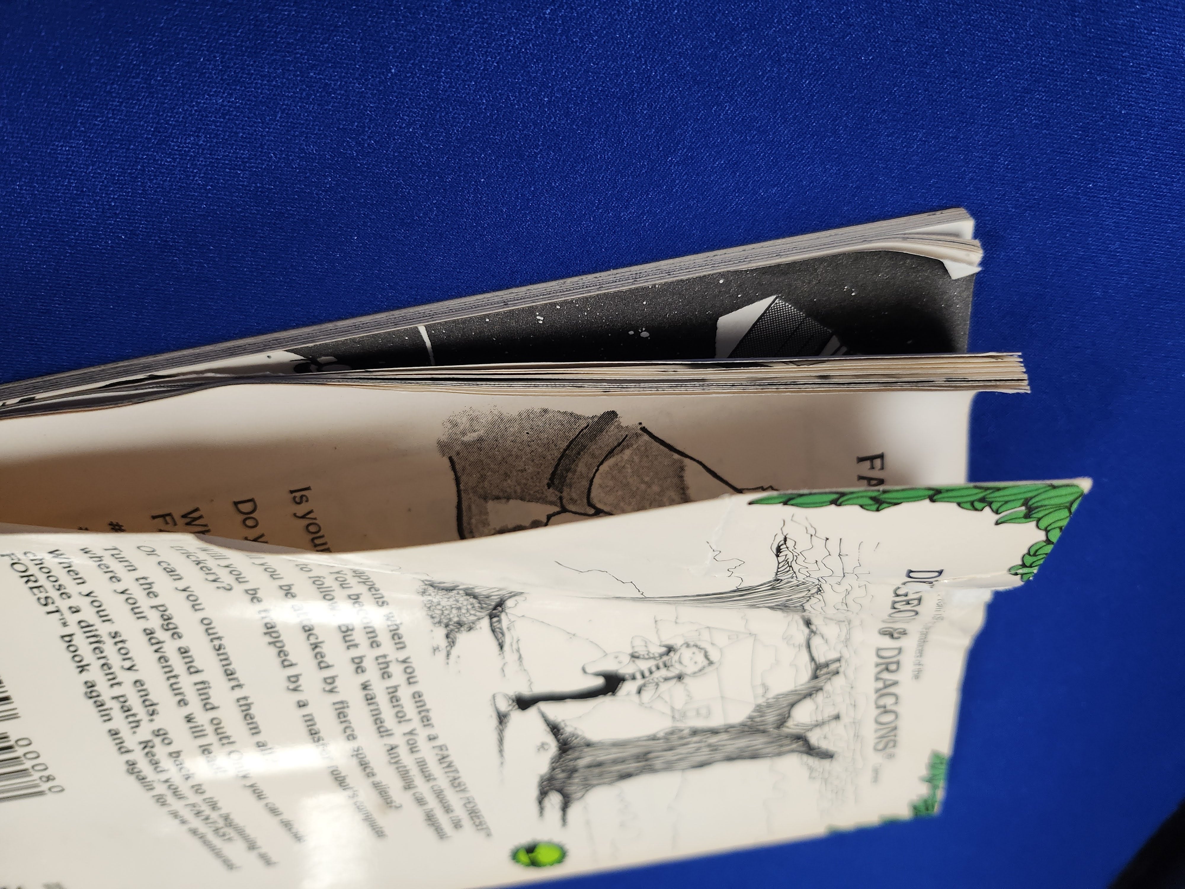 A Fantasy Forest Book (1983) Pick A Path to Adventure Lot (Vol. 1-2, 4-6) (USED)