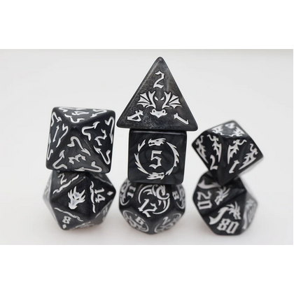 Drake's Flight: Nightmare RPG Dice Set