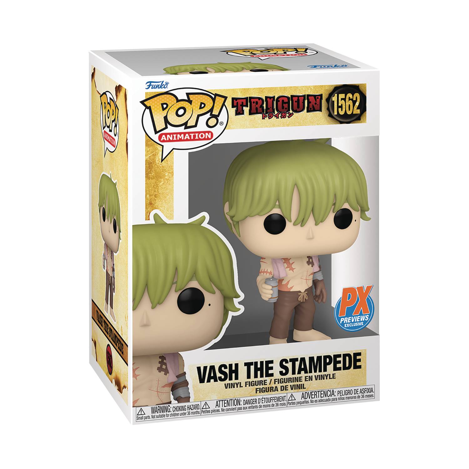 POP Figure: Trigun #1562 - Vash The Stampede (PX)