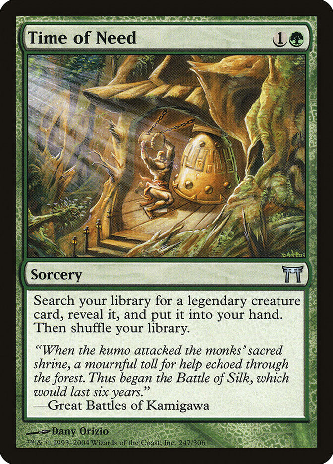 Time of Need (CHK-U) Moderate Play