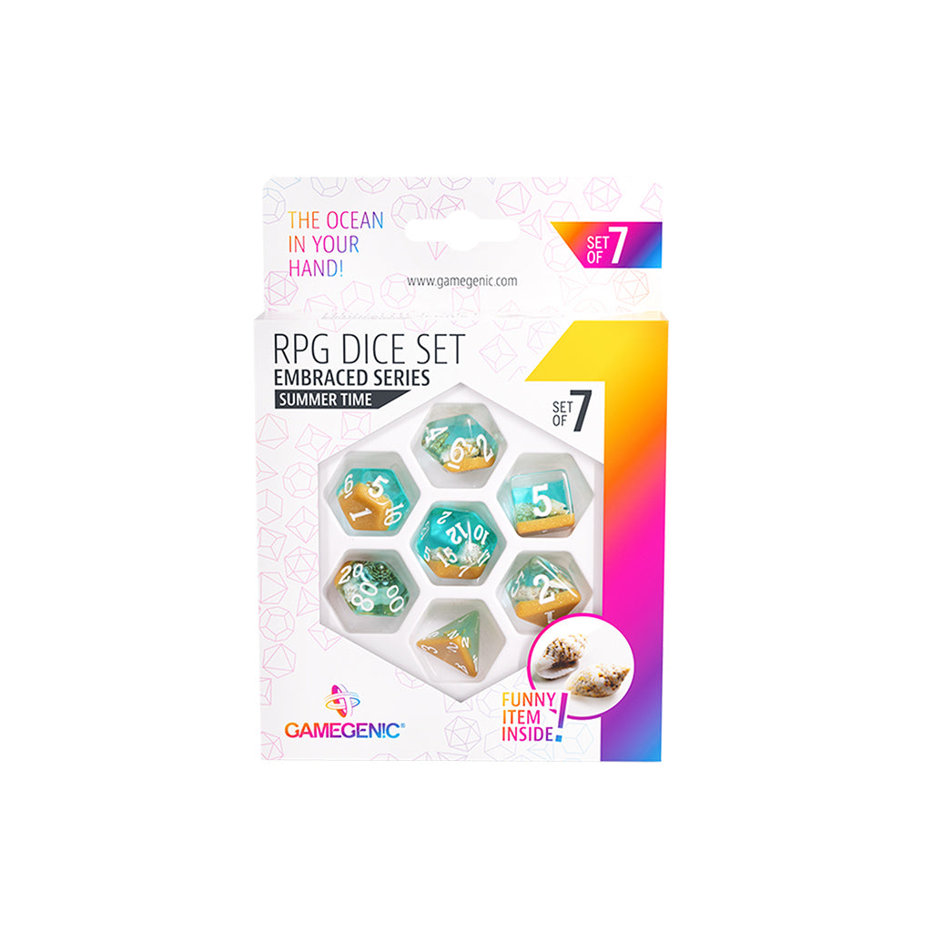 Embraced Series - Summer Time - RPG Dice Set