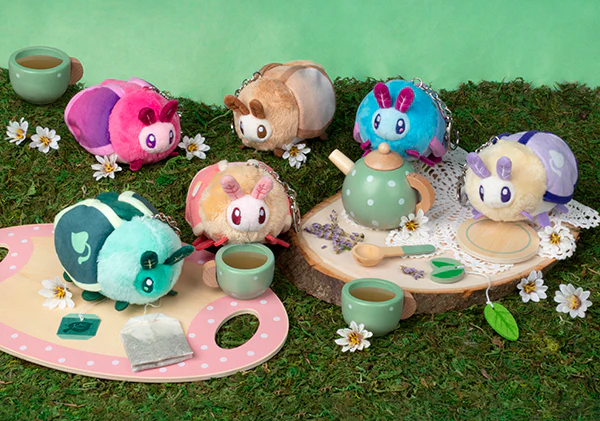 Squishable: Blind Box Keychain - Moths Series 1 Cup of Tea
