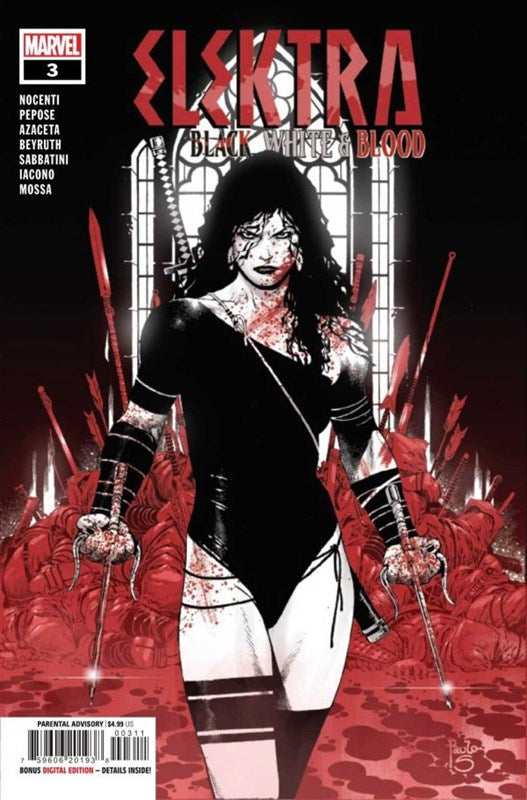 Elektra: Black, White, and Blood (2022 Series) #1-4 Complete Bundle