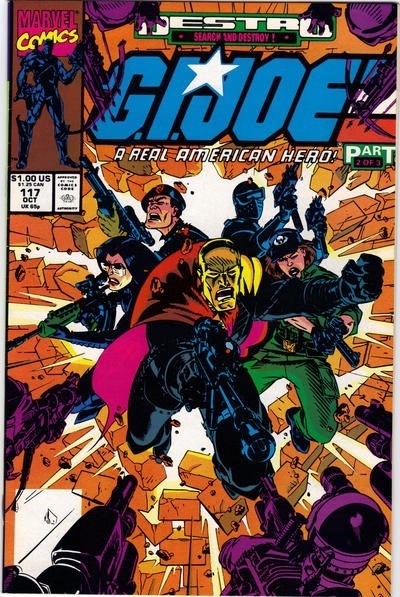 G.I. Joe: A Real American Hero (1982 Series) #116-119 (9.4) Destro: Search and Destroy Comic Bundle